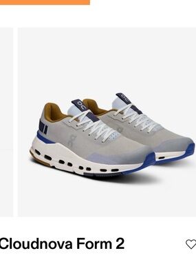 On Running Cloudnova Form 2 women’s  Sneakers - Light Gray, Blue & Brown